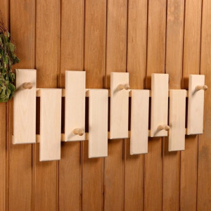 Вешалка оригинальная 5 крючков 79х30х3см, липа "Добропаровъ" Вешалка оригинальная 5 крючков 79х30х3см, липа "Добропаровъ"