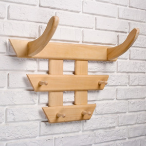 Вешалка "Бык" с 4 крючками, 50×50×15 см Вешалка "Бык" с 4 крючками, 50×50×15 см