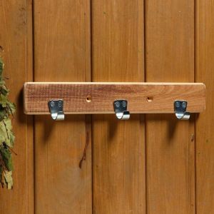 Вешалка "Добрыня", 3 крючка металлических Вешалка "Добрыня", 3 крючка металлических