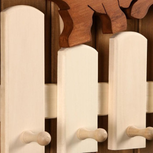 Вешалка "Котенок", 5 крючков, 51×36×8см Вешалка "Котенок", 5 крючков, 51×36×8см