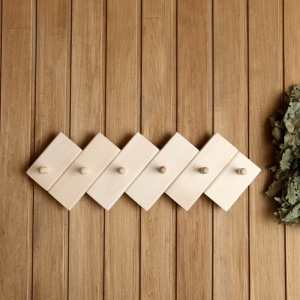 Вешалка "Плетенка" 6 крючков 60 х19х3см, липа "Добропаровъ" Вешалка "Плетенка" 6 крючков 60 х19х3см, липа "Добропаровъ"