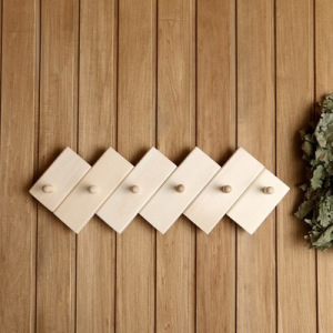 Вешалка "Плетенка" 6 крючков 60 х19х3см, липа "Добропаровъ" Вешалка "Плетенка" 6 крючков 60 х19х3см, липа "Добропаровъ"