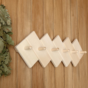 Вешалка "Плетенка" 6 крючков 60 х19х3см, липа "Добропаровъ" Вешалка "Плетенка" 6 крючков 60 х19х3см, липа "Добропаровъ"