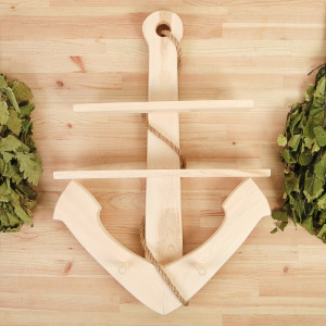 Вешалка "Якорь" 600х500х100 Вешалка "Якорь" 600х500х100