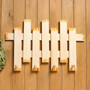 Вешалка "Заборчик", 4 крючка Вешалка "Заборчик", 4 крючка