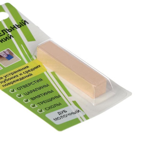 Воск мебельный ВМ-2 бук дуб молочный, блистер, 8 г Воск мебельный ВМ-2 бук дуб молочный, блистер, 8 г