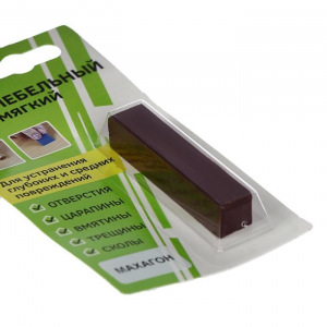 Воск мебельный ВМ-2 бук махагон, блистер, 9 г Воск мебельный ВМ-2 бук махагон, блистер, 9 г