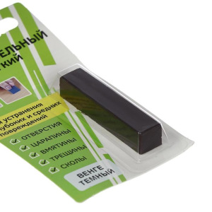 Воск мебельный ВМ-2 бук венге тёмный, блистер, 9 г Воск мебельный ВМ-2 бук венге тёмный, блистер, 9 г