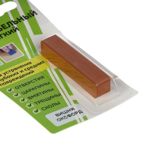 Воск мебельный ВМ-2 бук вишня оксфорд, блистер, 9 г Воск мебельный ВМ-2 бук вишня оксфорд, блистер, 9 г