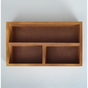 Ящик деревянный 34.5×20.5×10 см подарочный комодик, брашированный Ящик деревянный 34.5×20.5×10 см подарочный комодик, брашированный