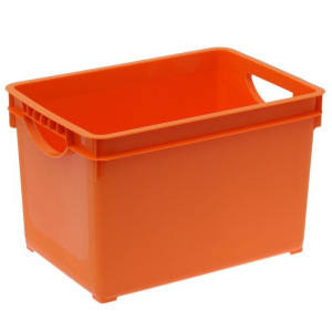 Ящик для хранения 19 л, 38,5×26,6×24,2 см, цвет МИКС Ящик для хранения 19 л, 38,5×26,6×24,2 см, цвет МИКС