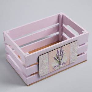 Ящик для хранения "Лаванда" 30х15х20 см Ящик для хранения "Лаванда" 30х15х20 см
