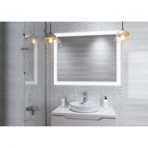 Зеркало Cersanit LED 030 DESIGN 80x60 см, с подсветкой, антизапотевание Зеркало Cersanit LED 030 DESIGN 80x60 см, с подсветкой, антизапотевание