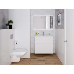 Зеркало Cersanit LED 070 DESIGN PRO 100x70, с подсветкой, сенсор, антизапотевание, ф-ция звон 4864 Зеркало Cersanit LED 070 DESIGN PRO 100x70, с подсветкой, сенсор, антизапотевание, ф-ция звон 4864