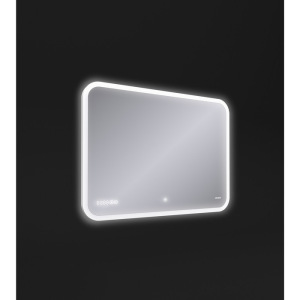 Зеркало Cersanit LED 070 DESIGN PRO 80x60, сенсор, антизапотевание, часы Зеркало Cersanit LED 070 DESIGN PRO 80x60, сенсор, антизапотевание, часы