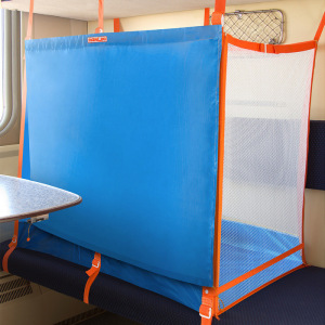 Ж/д манеж «Трапеция» (0+) со шторкой, цвет МИКС Ж/д манеж «Трапеция» (0+) со шторкой, цвет МИКС