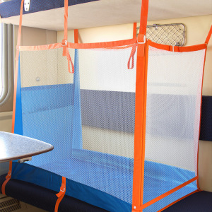 Ж/д манеж «Трапеция» (0+) со шторкой, цвет МИКС Ж/д манеж «Трапеция» (0+) со шторкой, цвет МИКС