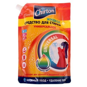 Жидкое средство для стирки Chirton "Универсальное", 1 л Жидкое средство для стирки Chirton "Универсальное", 1 л
