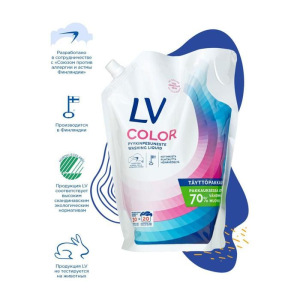 Жидкое средство для стирки LV концентрированное, 1500 мл, запасной блок Жидкое средство для стирки LV концентрированное, 1500 мл, запасной блок