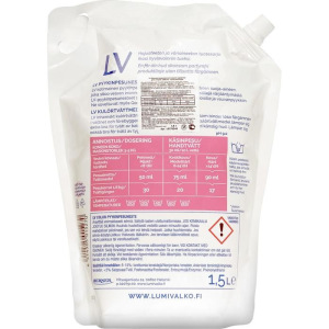 Жидкое средство для стирки LV концентрированное, 1500 мл, запасной блок Жидкое средство для стирки LV концентрированное, 1500 мл, запасной блок