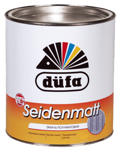 Dufa Retail Seidenmatt / Дюфа Ритейл Сейденмат Эмаль для дерева и металла алкидная полуматовая Dufa Retail Seidenmatt / Дюфа Ритейл Сейденмат Эмаль для дерева и металла алкидная полуматовая
