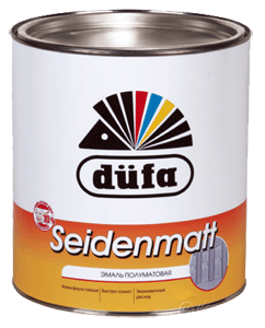Dufa Retail Seidenmatt / Дюфа Ритейл Сейденмат Эмаль для дерева и металла алкидная полуматовая Dufa Retail Seidenmatt / Дюфа Ритейл Сейденмат Эмаль для дерева и металла алкидная полуматовая