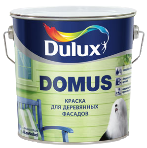 Dulux Domus / Дюлакс Домус Краска для деревянных фасадов масляно-алкидная полуглянцевая Dulux Domus / Дюлакс Домус Краска для деревянных фасадов масляно-алкидная полуглянцевая