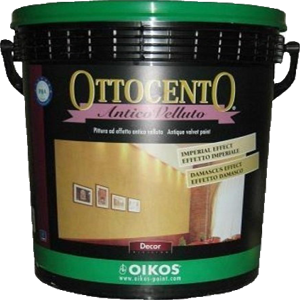 Oikos Ottocento / Ойкос Отточенто Краска декоративная бархатная Oikos Ottocento / Ойкос Отточенто Краска декоративная бархатная