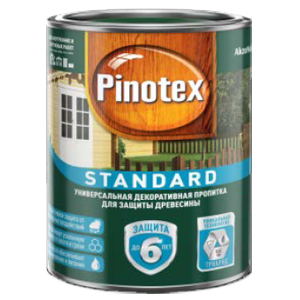 Pinotex Standard / Пинотекс Стандарт Пропитка декоративная для защиты древесины Pinotex Standard / Пинотекс Стандарт Пропитка декоративная для защиты древесины