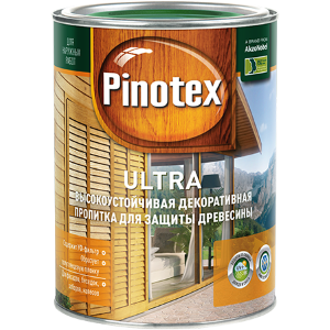 Pinotex Ultra / Пинотекс Ультра Пропитка декоративная для защиты древесины полуглянцевая Pinotex Ultra / Пинотекс Ультра Пропитка декоративная для защиты древесины полуглянцевая