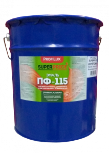 Profilux Superprice / Профилюкс Суперпрайс Эмаль ПФ-115 универсальная алкидная матовая Profilux Superprice / Профилюкс Суперпрайс Эмаль ПФ-115 универсальная алкидная матовая