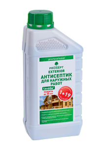 Prosept Exterior / Просепт Экстерьер Антисептик защитный для древесины водный Prosept Exterior / Просепт Экстерьер Антисептик защитный для древесины водный