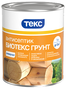 Текс Bioteks 2-В-1 Антисептик для внутренних и наружных работ Текс Bioteks 2-В-1 Антисептик для внутренних и наружных работ