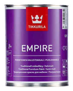 Tikkurila Empire / Тиккурила Эмпире Краска для внутренних работ алкидная полуматовая Tikkurila Empire / Тиккурила Эмпире Краска для внутренних работ алкидная полуматовая
