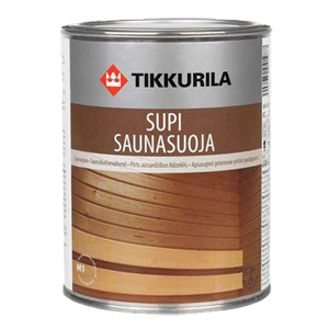 Tikkurila Supi Saunasuoja / Тиккурила Супи Саунасуоя Состав защитный для бань и саун полуматовый Tikkurila Supi Saunasuoja / Тиккурила Супи Саунасуоя Состав защитный для бань и саун полуматовый