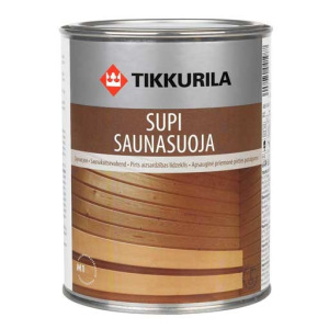 Tikkurila Supi Saunasuoja / Тиккурила Супи Саунасуоя Состав защитный для бань и саун полуматовый Tikkurila Supi Saunasuoja / Тиккурила Супи Саунасуоя Состав защитный для бань и саун полуматовый