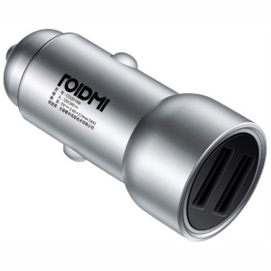 Автомобильное зарядное устройство Xiaomi Roidmi Car Charger C1 (серебро) Автомобильное зарядное устройство Xiaomi Roidmi Car Charger C1 (серебро)