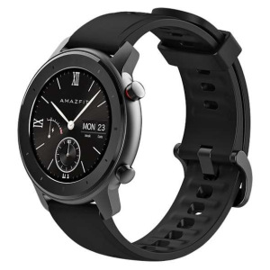 Умные часы Huami Amazfit GTR 42mm Aluminium (чёрный) Умные часы Huami Amazfit GTR 42mm Aluminium (чёрный)
