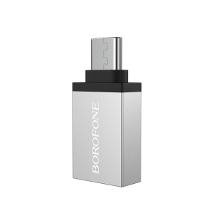 Адаптер Borofone BV3, USB-A - USB Type-C Адаптер Borofone BV3, USB-A - USB Type-C