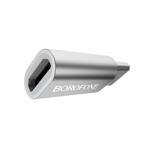 Адаптер Borofone BV4, Micro USB - USB Type-C Адаптер Borofone BV4, Micro USB - USB Type-C