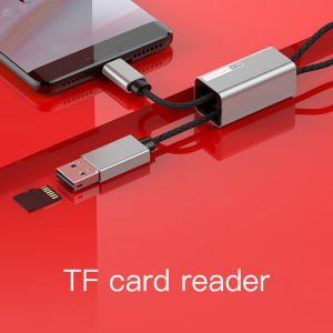 Адаптер-переходник Baseus Pendant ACDKQ-HG0S, USB Type-C - USB, картридер microSD Адаптер-переходник Baseus Pendant ACDKQ-HG0S, USB Type-C - USB, картридер microSD