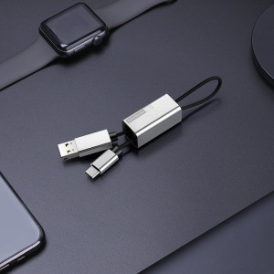 Адаптер-переходник Baseus Pendant ACDKQ-HG0S, USB Type-C - USB, картридер microSD Адаптер-переходник Baseus Pendant ACDKQ-HG0S, USB Type-C - USB, картридер microSD