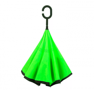 Антизонт зонт наоборот зелёный Антизонт зонт наоборот зелёный