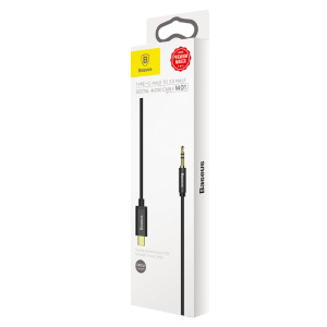 Аудио кабель - переходник Baseus CAM01-01, USB Type-C - mini jack 3.5 mm Аудио кабель - переходник Baseus CAM01-01, USB Type-C - mini jack 3.5 mm