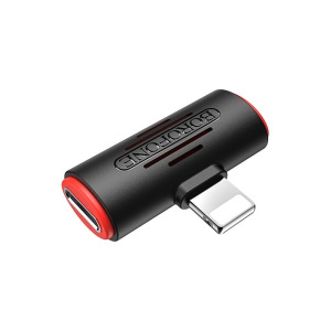 Аудио переходник Borofone Audio BV6, Apple Lightning Аудио переходник Borofone Audio BV6, Apple Lightning