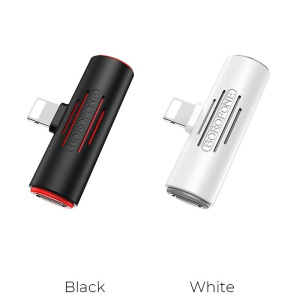 Аудио переходник Borofone Audio BV7, Apple Lightning - mini jack 3.5 mm Аудио переходник Borofone Audio BV7, Apple Lightning - mini jack 3.5 mm