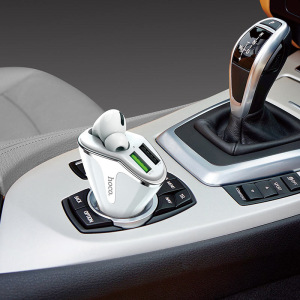 Автомобильное зарядное устройство HOCO E47 Pro Traveller, белый, USB Автомобильное зарядное устройство HOCO E47 Pro Traveller, белый, USB