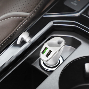 Автомобильное зарядное устройство HOCO E47 Pro Traveller, белый, USB Автомобильное зарядное устройство HOCO E47 Pro Traveller, белый, USB