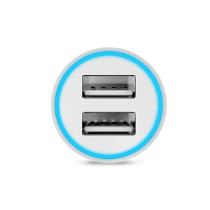 Автомобильное зарядное устройство Hoco UC204, белый Автомобильное зарядное устройство Hoco UC204, белый