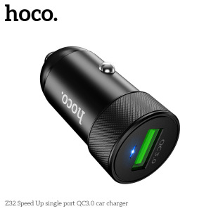 Автомобильное зарядное устройство HOCO Z32 Speed Up, 2A, черный Автомобильное зарядное устройство HOCO Z32 Speed Up, 2A, черный